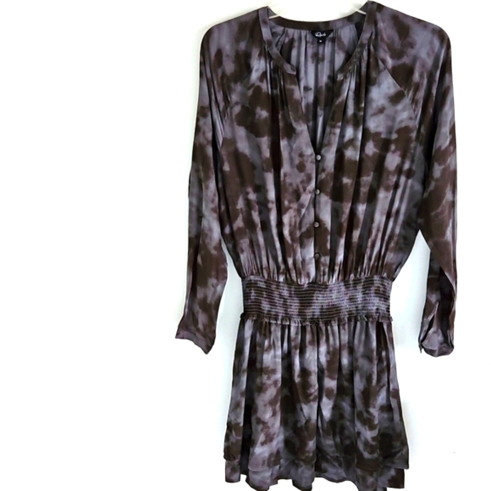 Rails Jasmine Gray Camo Mini Dress - Picture 2 of 5